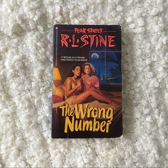 R L Stine Fear Street #5 The Wrong Number book